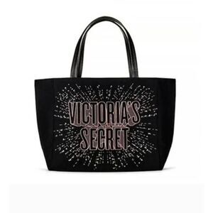 Victoria's secret love Victoria star sparkle tote